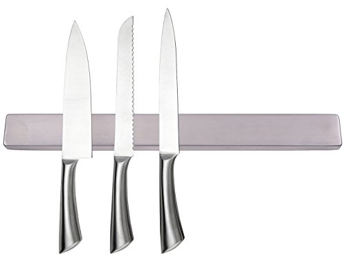 16" Stainless Steel Magnetic Knife Strip